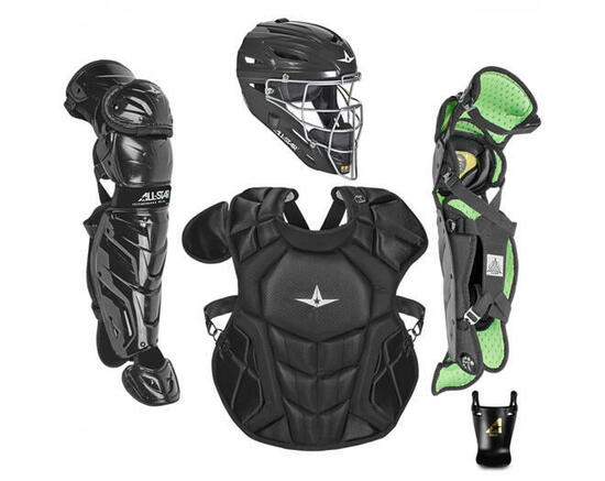 All Star CKCC912S7XS Catcher's Kit 9-12 Jahre Farbe Scharlachrot