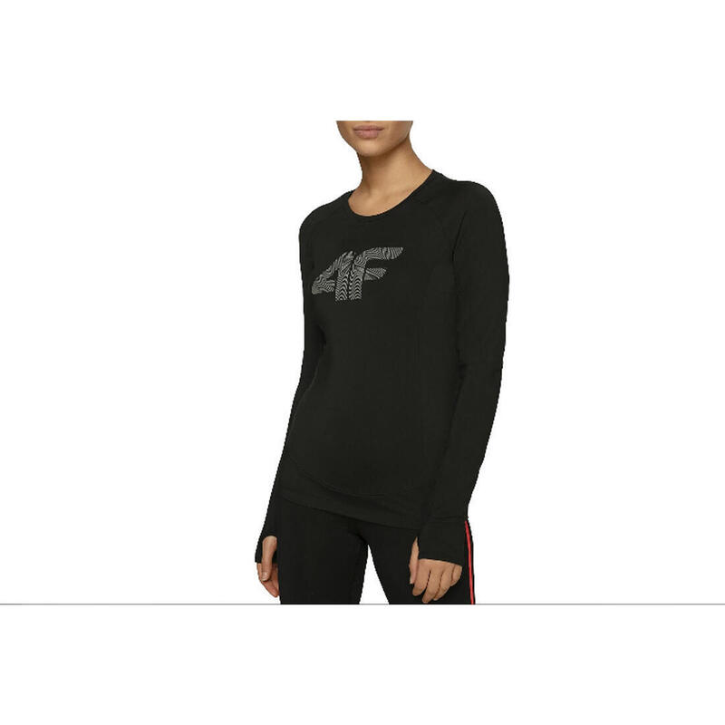 Női hosszú ujjú póló, 4F Women's Functional Longsleeve, fekete