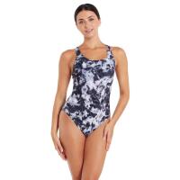 Zoggs marble powerback badpak - maat 42