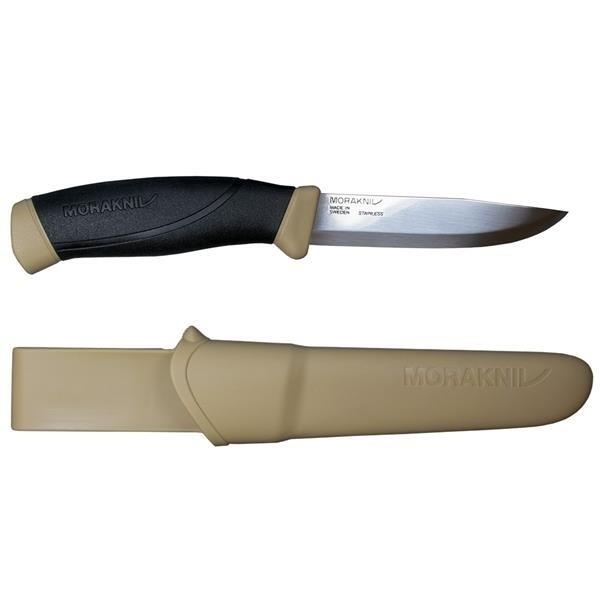 MoraKniv Couteau d'extérieur Companion en acier inoxydable - Désert