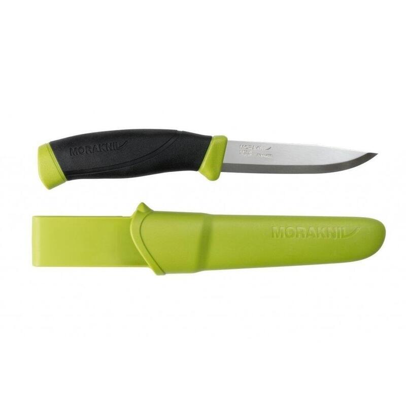 MoraKniv Companion MG Stainless Outdoor Mes - Leaf Green