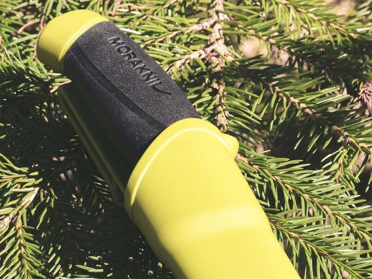 MoraKniv Companion MG Edelstahl-Outdoor-Messer - Leaf Green 4/4