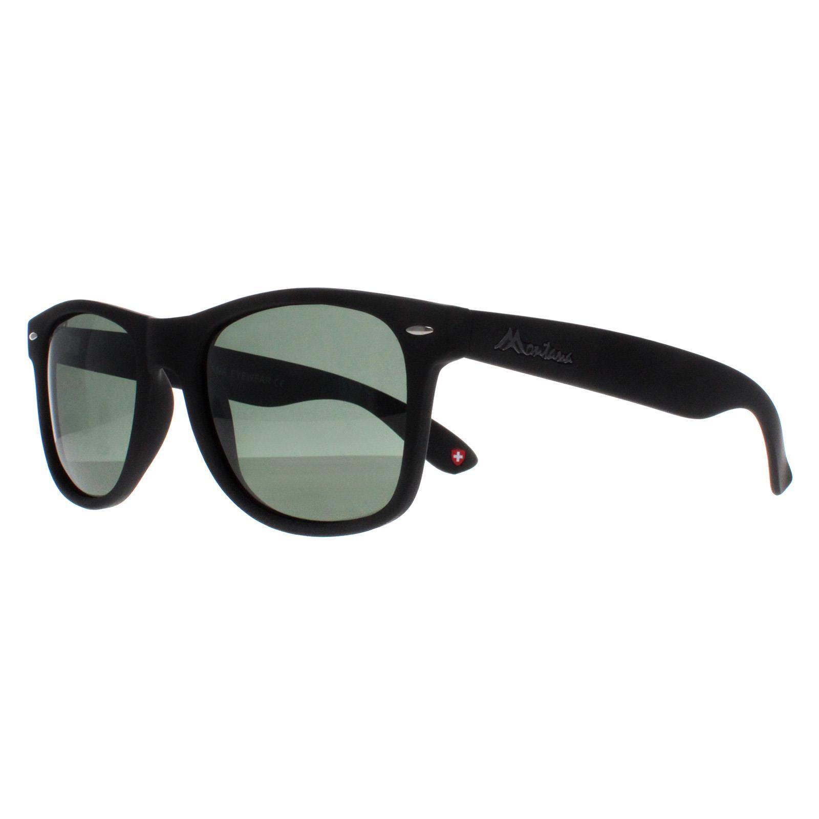 Montana Square Unisex Black G15 Green Polarized MP1A-XL 2/4