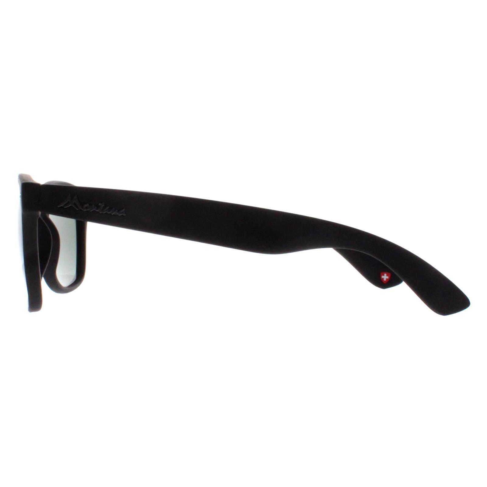 Montana Square Unisex Black G15 Green Polarized MP1A-XL 3/4