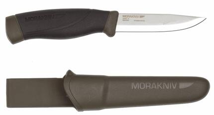MoraKniv Companion Heavy Duty MG - Olive-Carbone