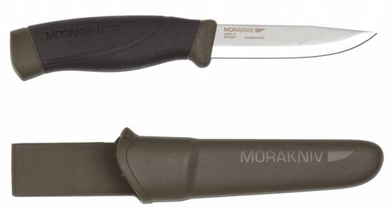 MoraKniv Companion Heavy Duty MG - Oliva-Carbonio