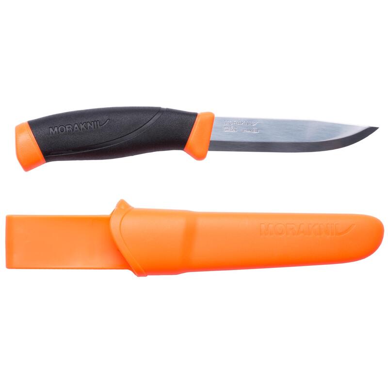 MoraKniv Companion Stainless Outdoor Knife-Signal Orange