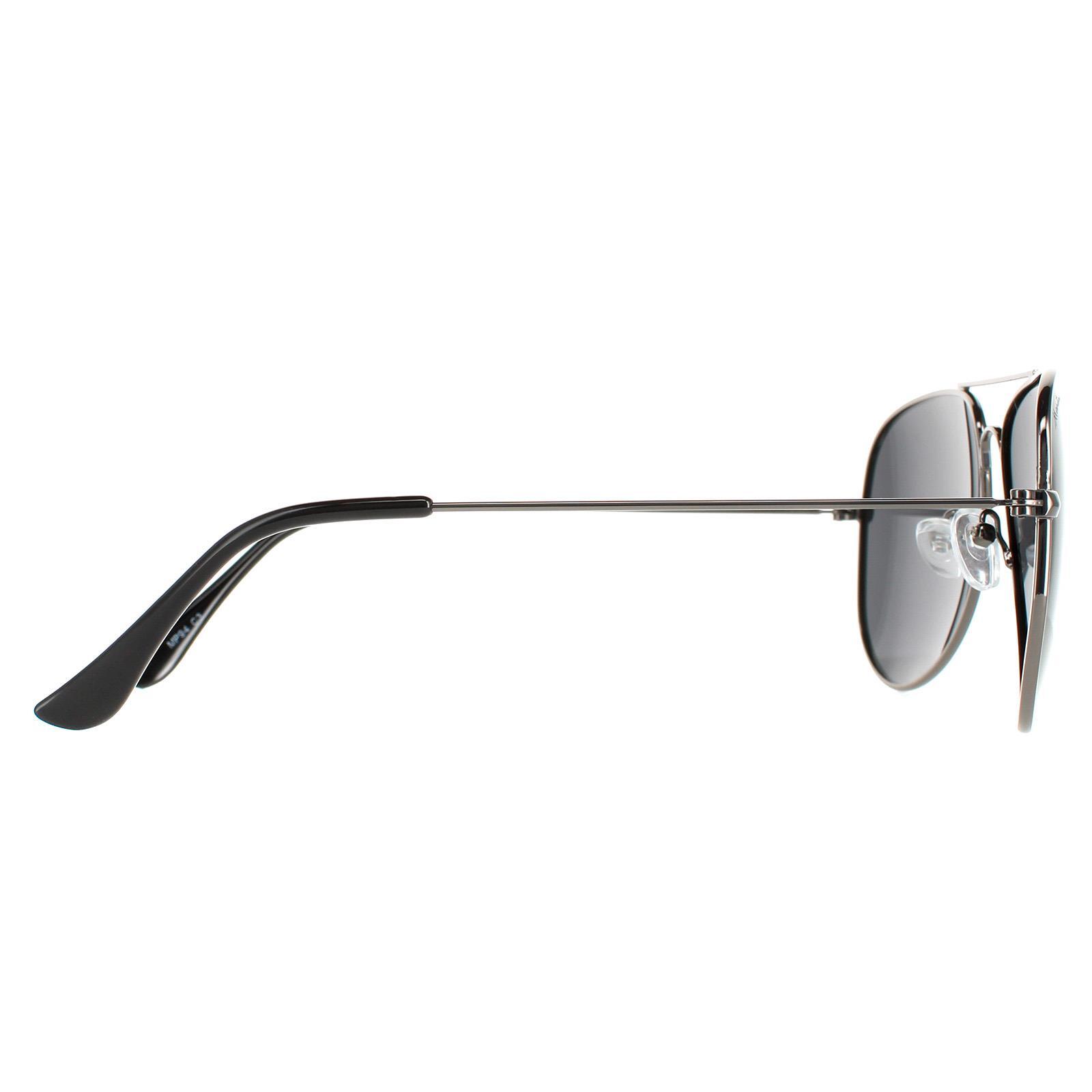 Ochelari de soare polarizati Montana Eyewear MP94, gunmetal, smoke lenses 4/4