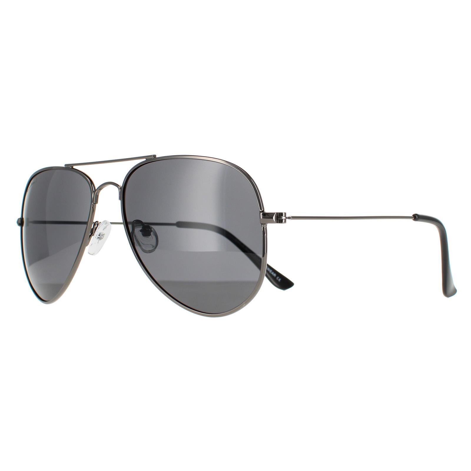Ochelari de soare polarizati Montana Eyewear MP94, gunmetal, smoke lenses 2/4