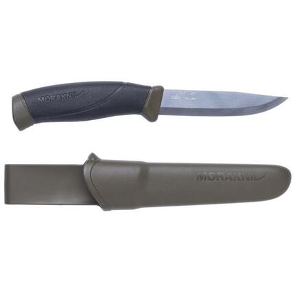 MoraKniv Couteau d'extérieur Companion MG en acier inoxydable - Vert olive