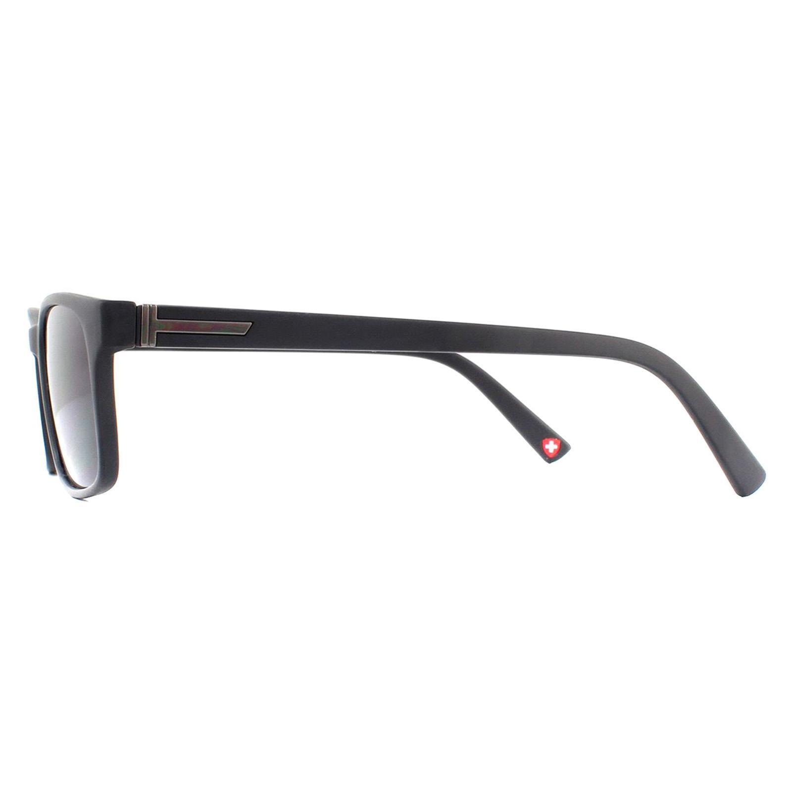 Montana Rectangle Unisex Black Grey Readers +2.50 Sunglasses 3/4