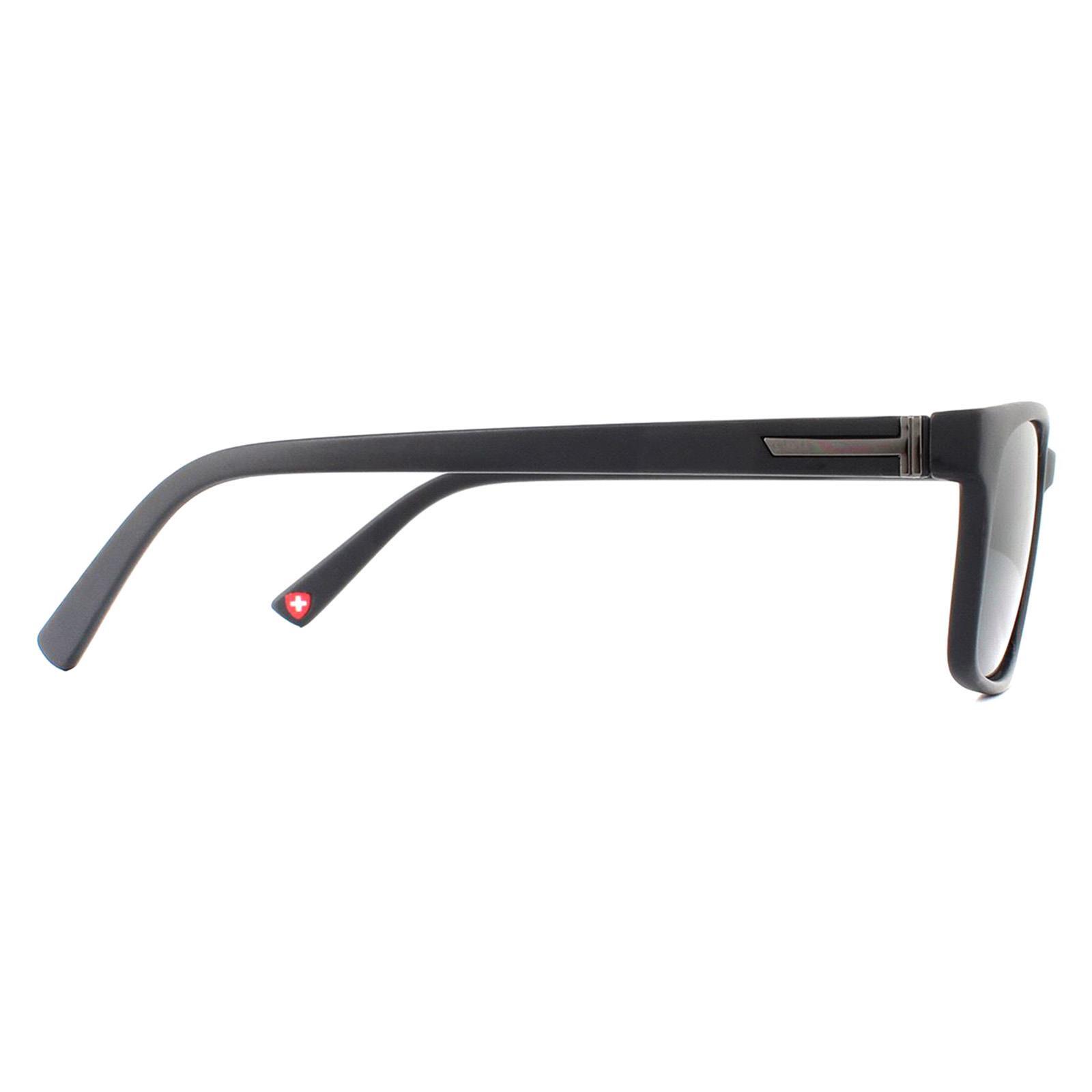 Montana Rectangle Unisex Black Grey Readers +2.50 Sunglasses 4/4
