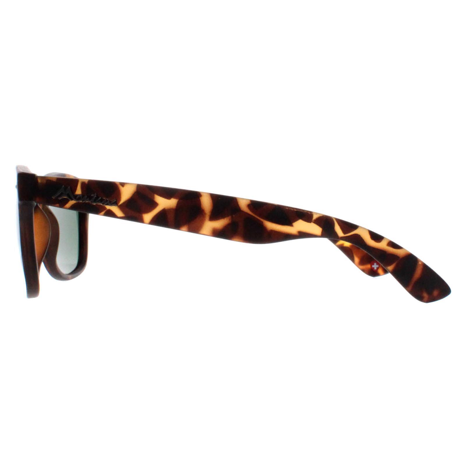 Montana Square Unisex Turtle G15 Green Polarized MP1C-XL 3/4