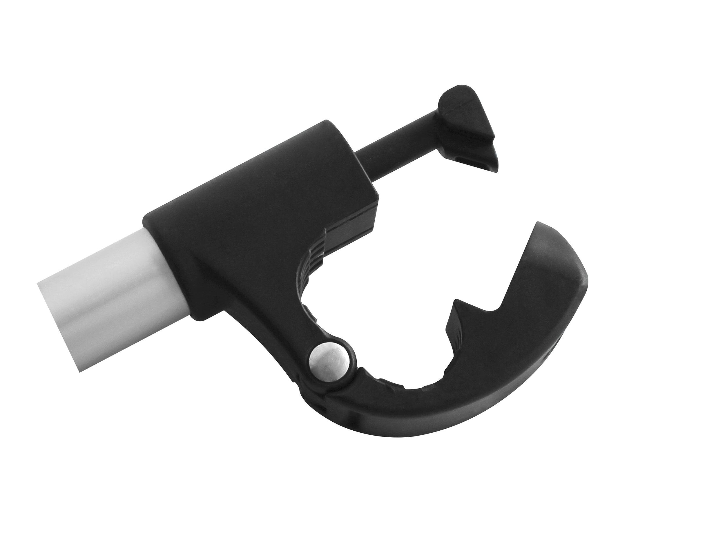 PORTE-VÉLO EUFAB : FIXE-CADRE À PINCE COURT AMOVIBLE Ø 25 + 30 MM ANTIVOL 3/6