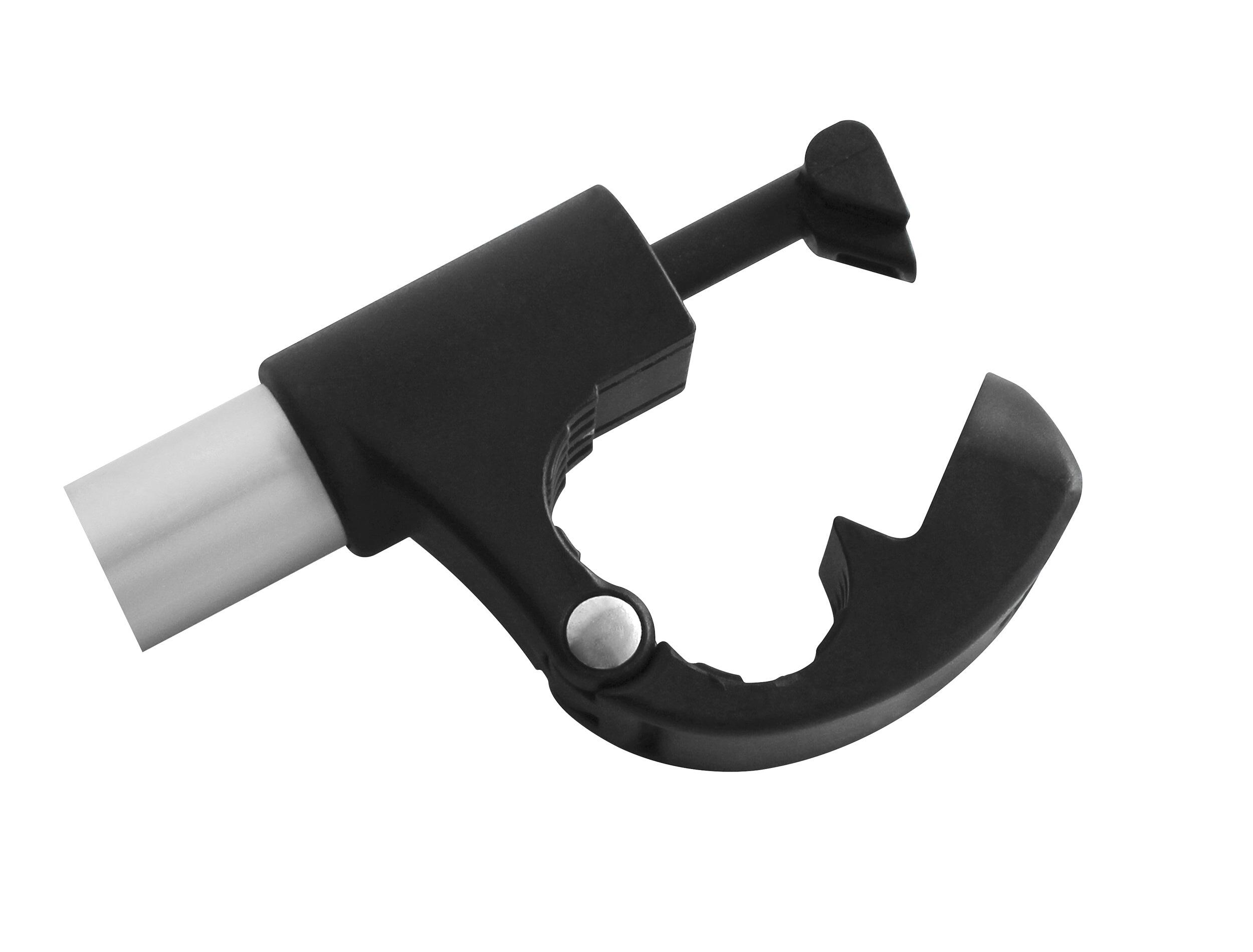 PORTE-VÉLO EUFAB : FIXE-CADRE À PINCE LONG AMOVIBLE Ø 25 + 30 MM ANTIVOL - PORTE 2/7