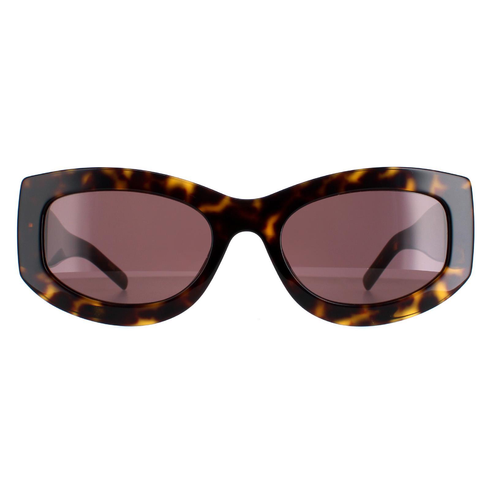 HUGO BOSS Hugo Boss Butterfly Womens Havana Brown Sunglasses