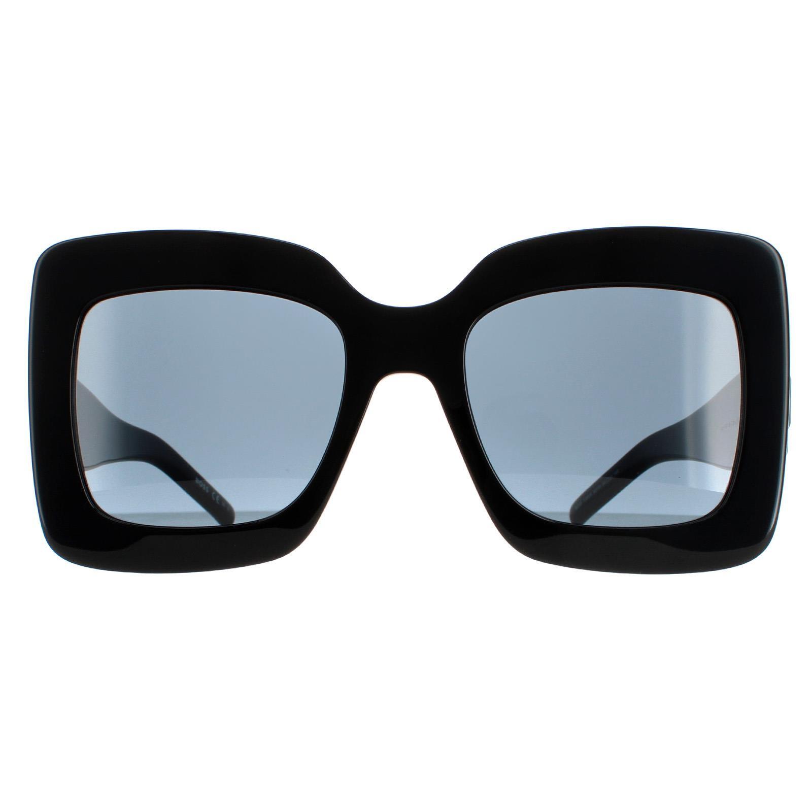 HUGO BOSS Hugo Boss Square Womens Black Grey Sunglasses
