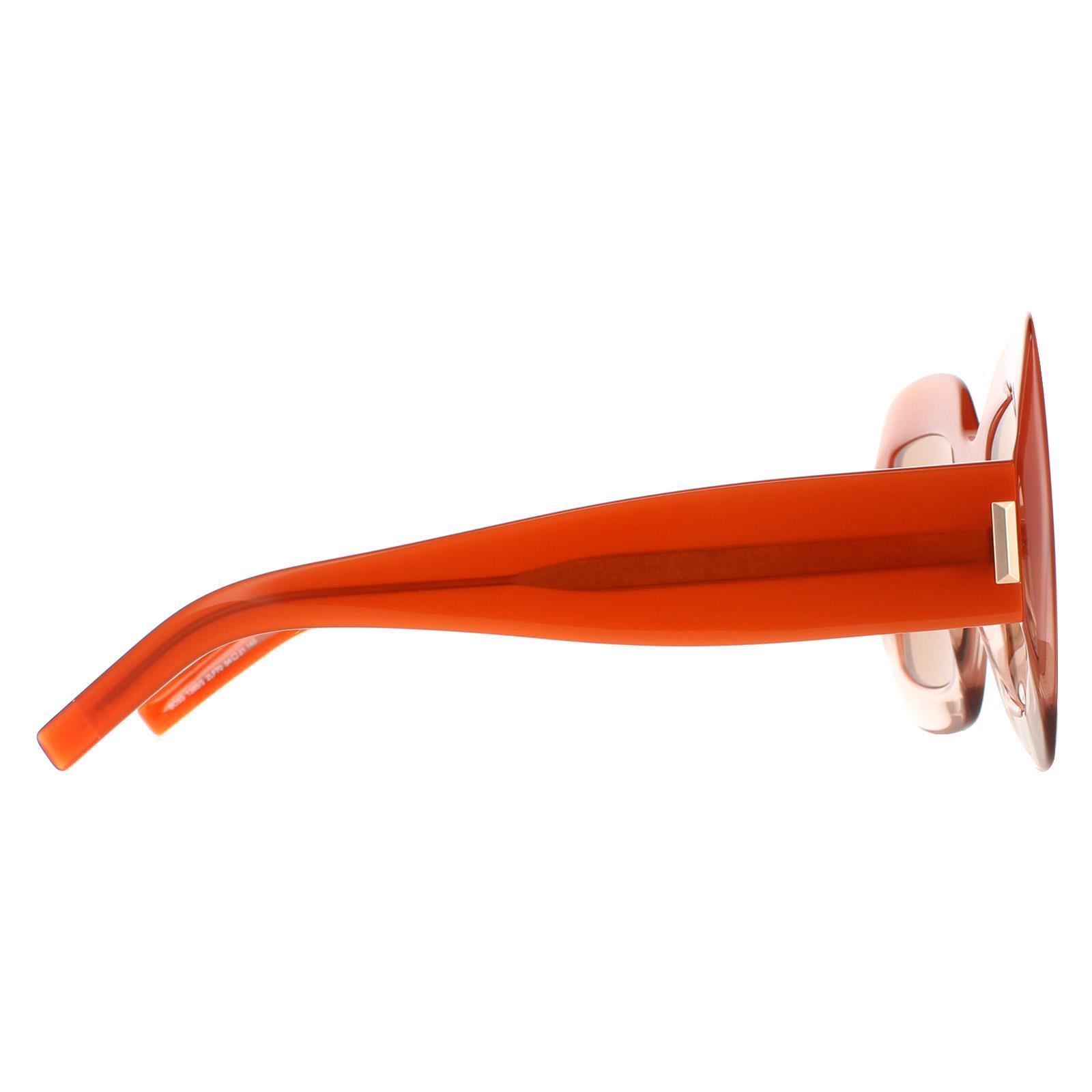 Hugo Boss Square Womens Brick Brown Brown Sunglasses 4/4