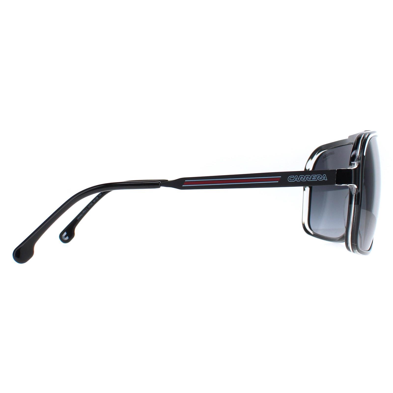 Carrera Aviator Mens Black Red Grey Gradient GRAND PRIX 3 4/4