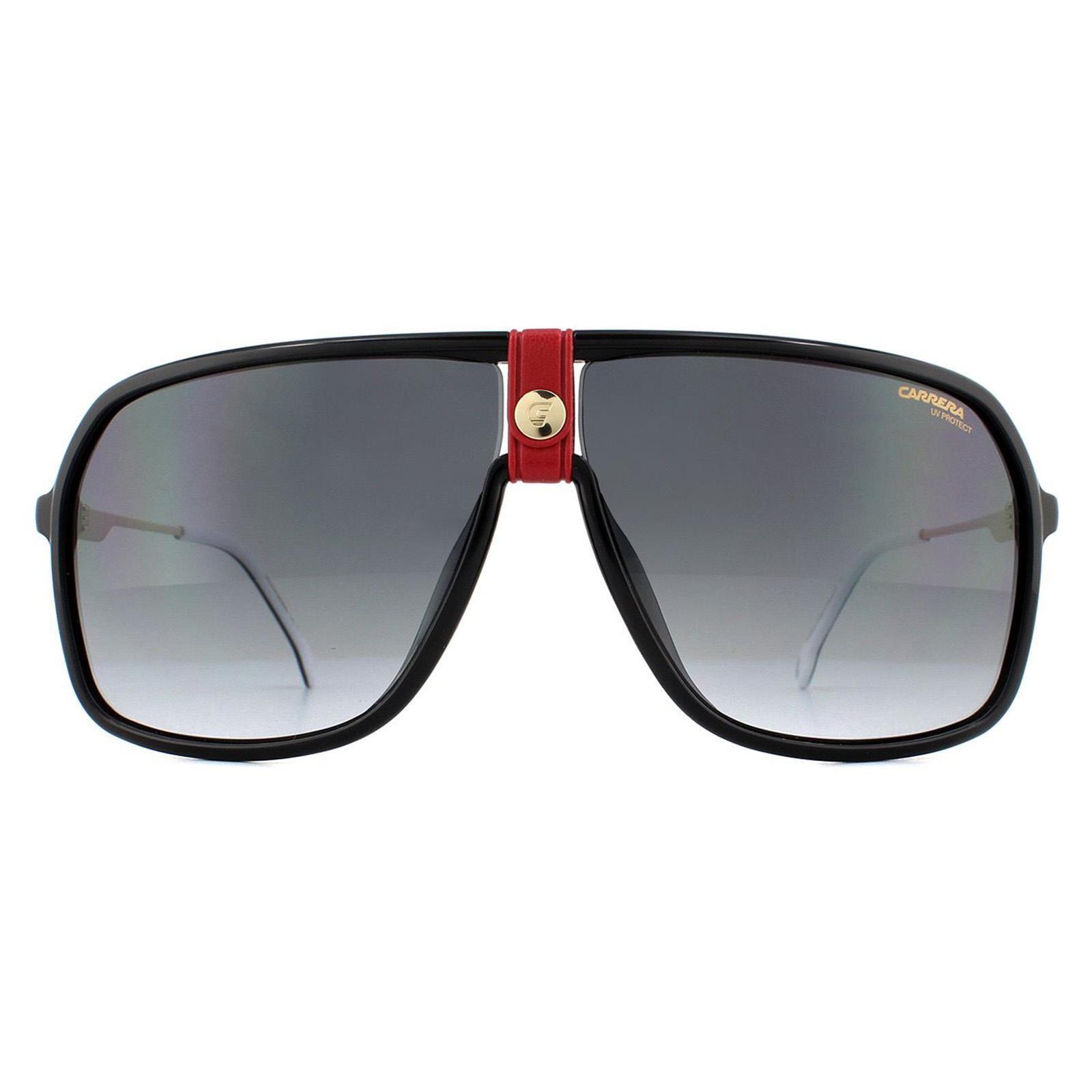 CARRERA Carrera Aviator Mens Gold Red Dark Grey Gradient Sunglasses