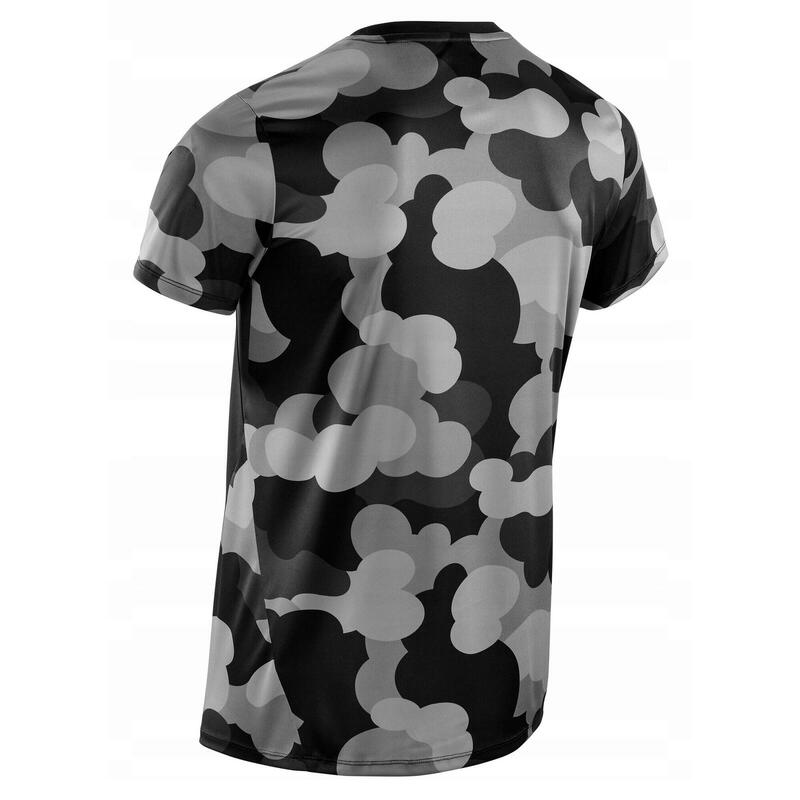 Tricou cu maneca scurta - Camocloud Shirt - Black I Grey