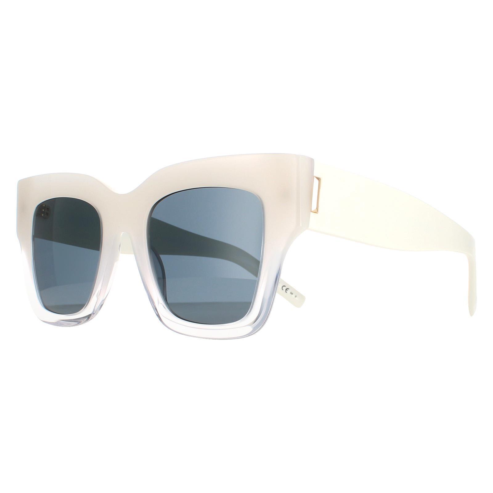 Hugo Boss Square Womens Shaded Ivory Grey Sunglasses 2/4