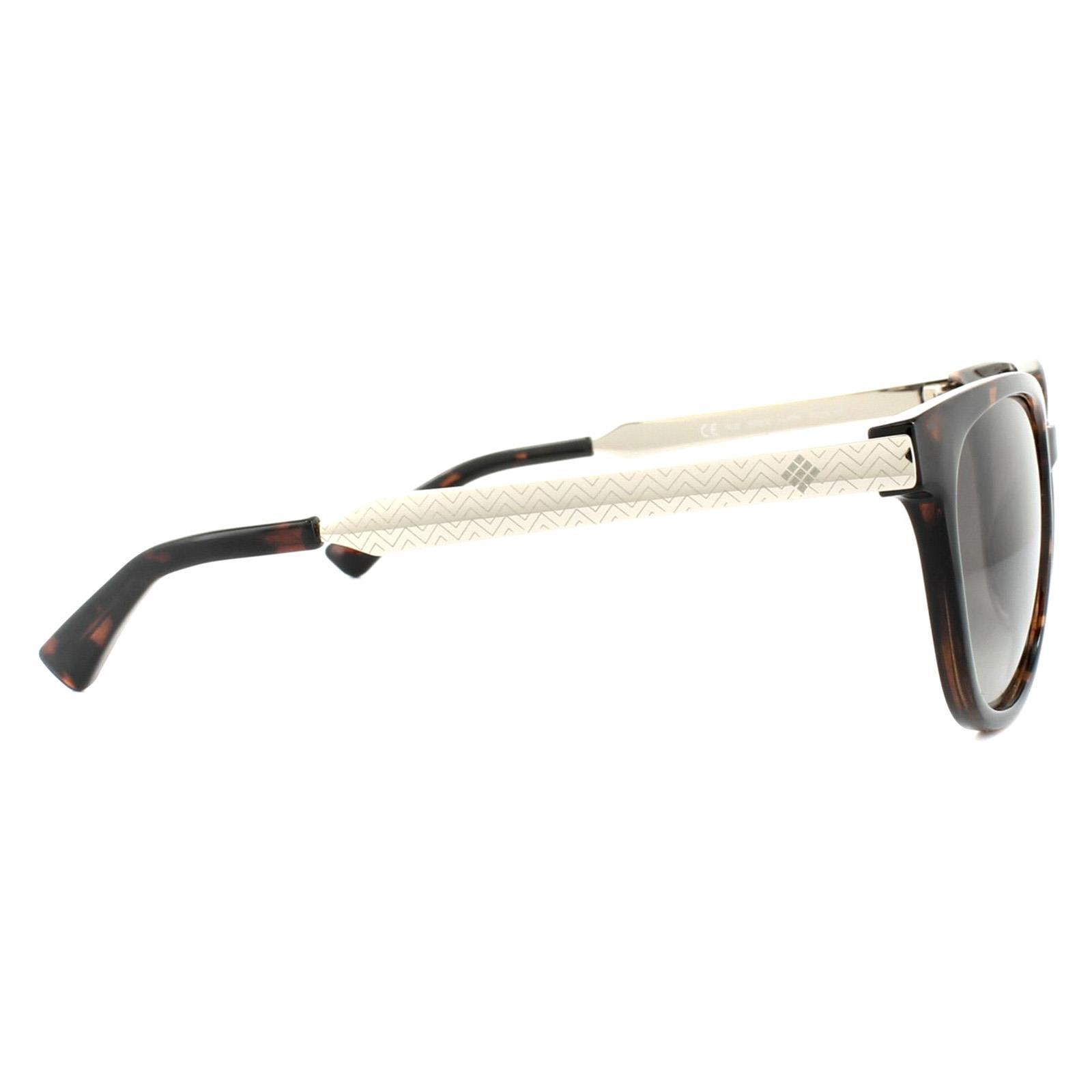 Polaroid Cat Eye Womens Havana Gold Brown Polarized Sunglasses 4/4