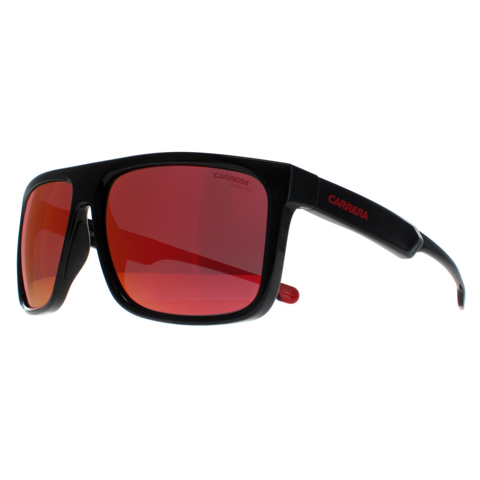 Carrera Rectangle Mens Black and Red Red Multilayer Mirror Ducati CARDUC 001/S 2/4