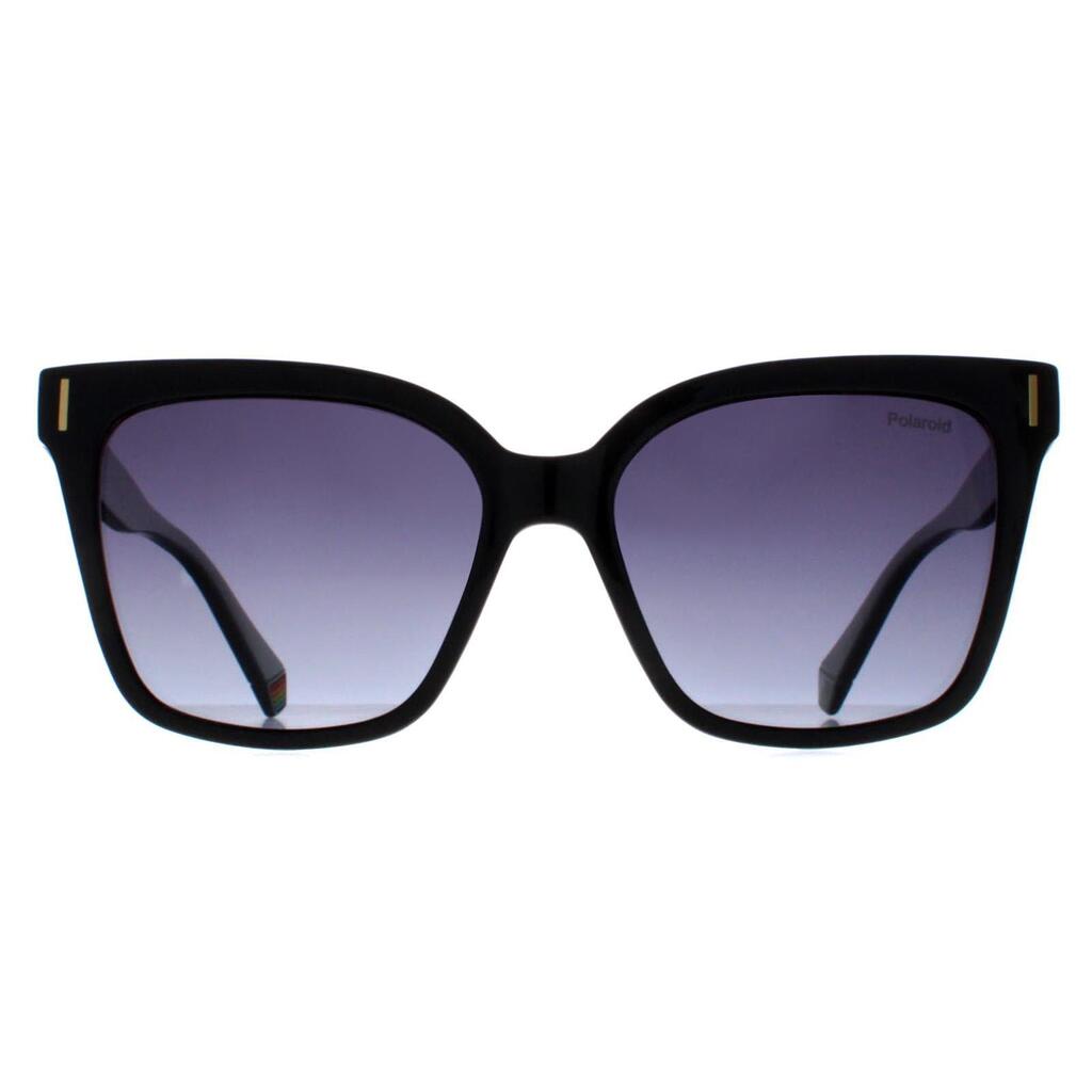 Polaroid Cat Eye Womens Black Grey Gradient Polarized PLD 6192/S