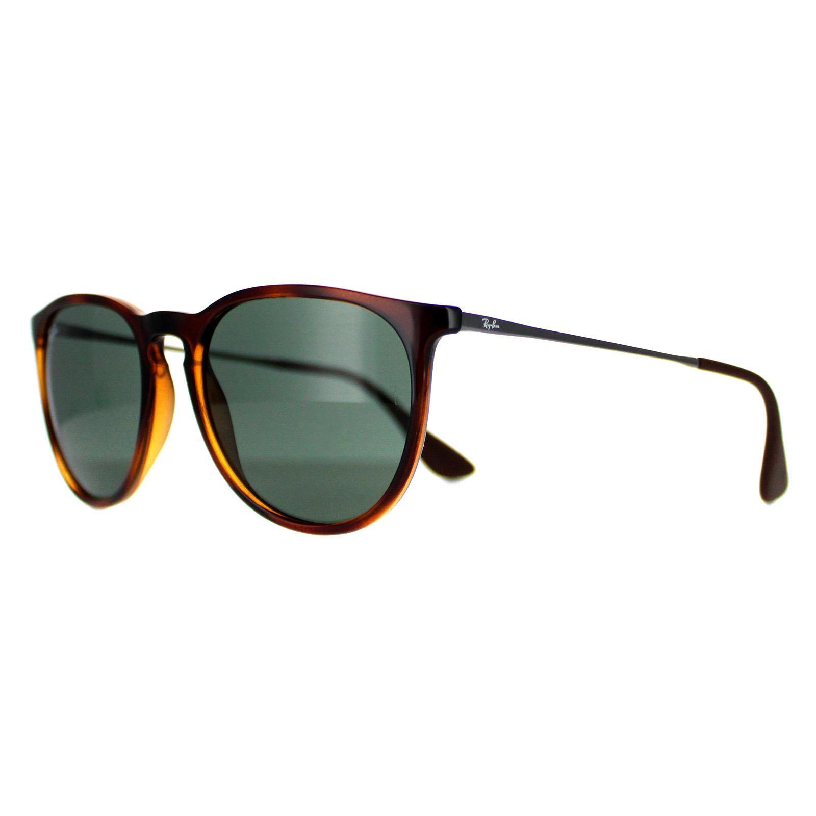 Ray-Ban Round Womens Tortoise & Gunmetal Green Sunglasses 2/4