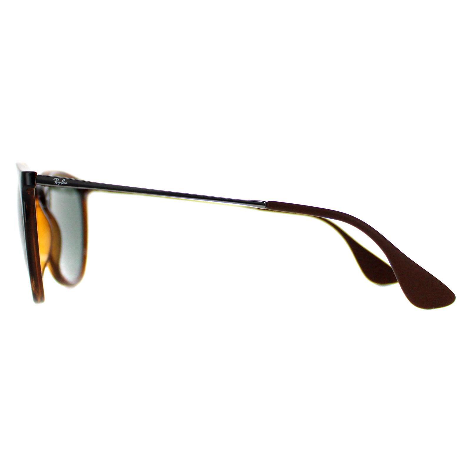 Ray-Ban Round Womens Tortoise & Gunmetal Green Sunglasses 3/4