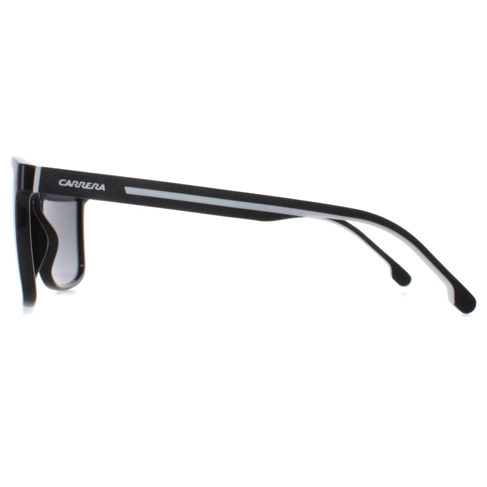 Carrera Rectangle Mens Black and White Dark Grey Gradient 8064/S ...