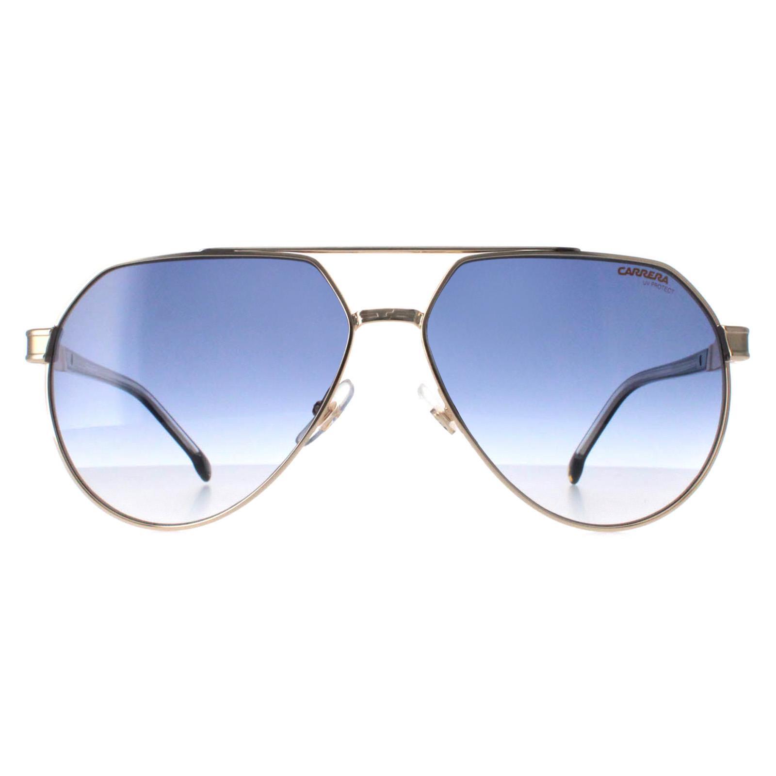 CARRERA Carrera Aviator Mens Gold Dark Blue Gradient 1067/S