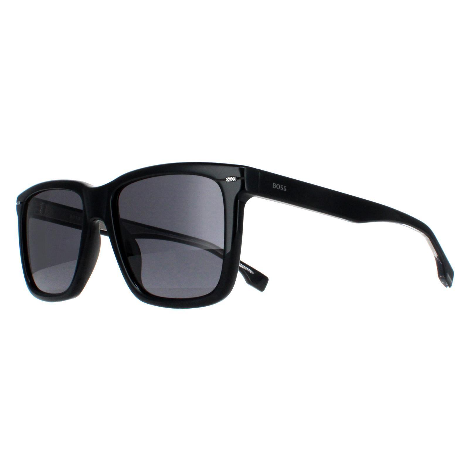 Lunettes de soleil BOSS 1317/S Homme acétate rectangulaires 2/4