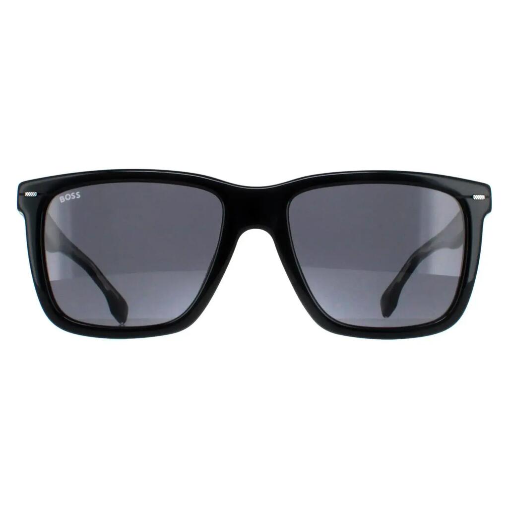 BOSS 1317/S Men's Acetate Rectangular Sunglasses