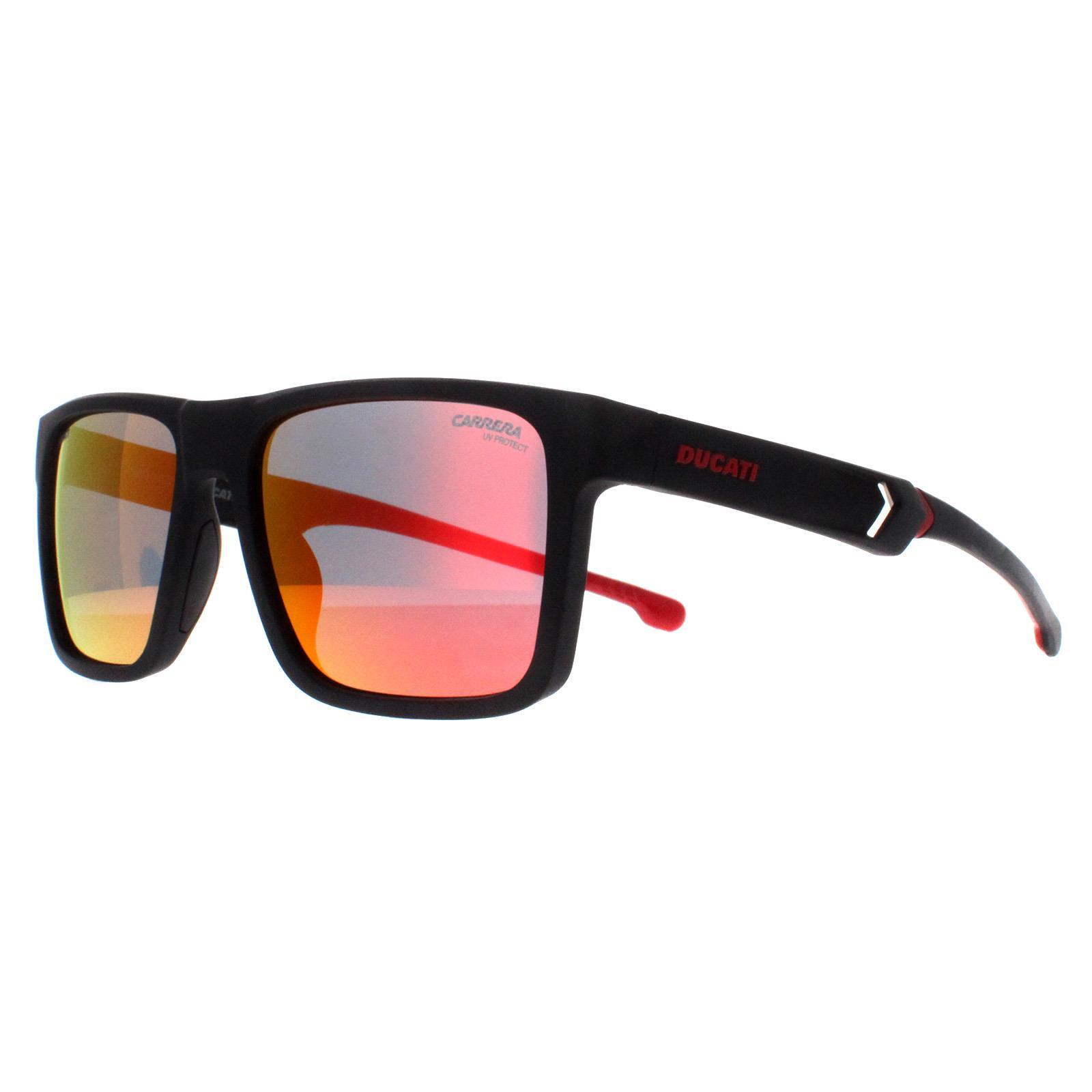 Carrera Square Mens Black and Red Red Multilayer Mirror Ducati CARDUC 021/S 2/4