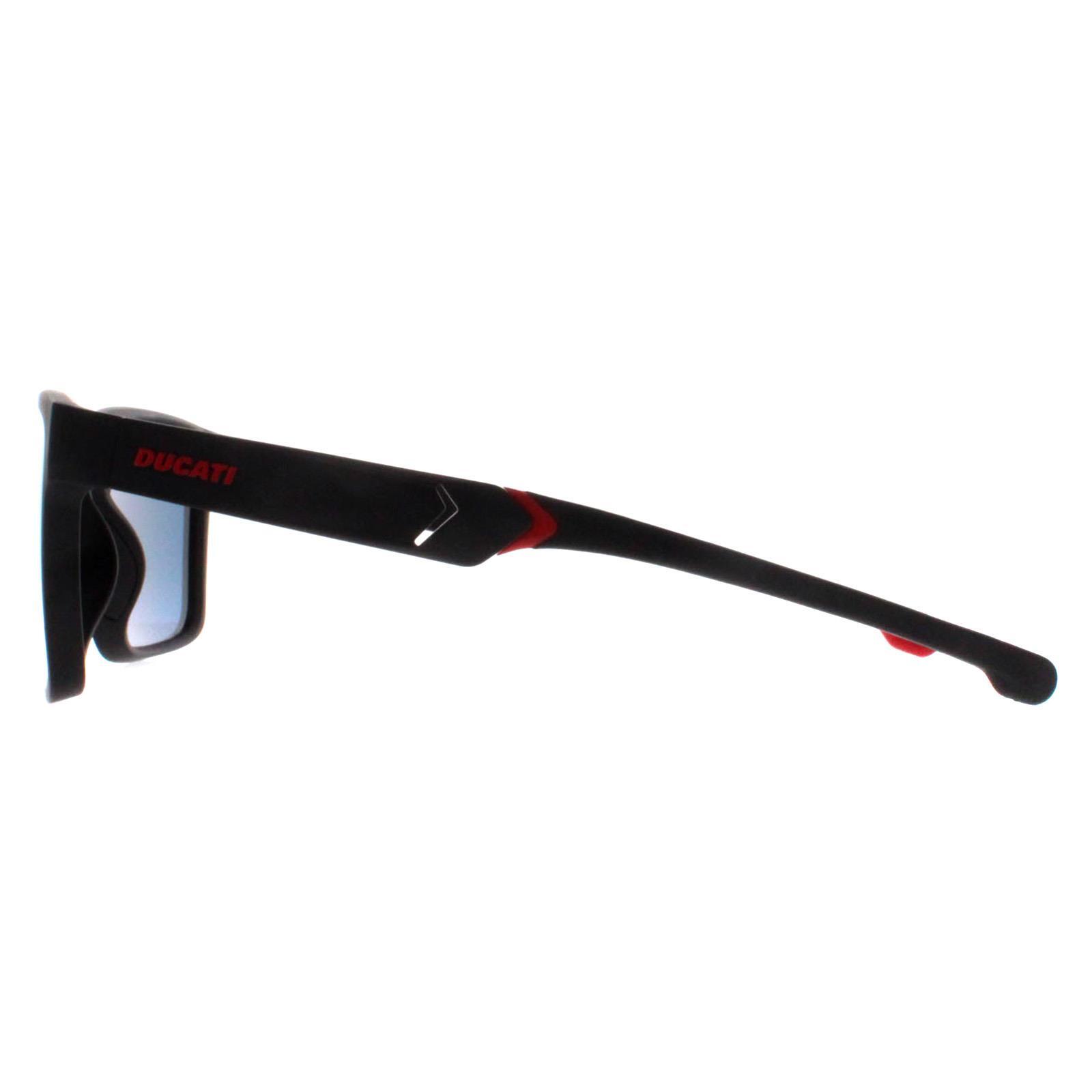 Carrera Square Mens Black and Red Red Multilayer Mirror Ducati CARDUC 021/S 3/4