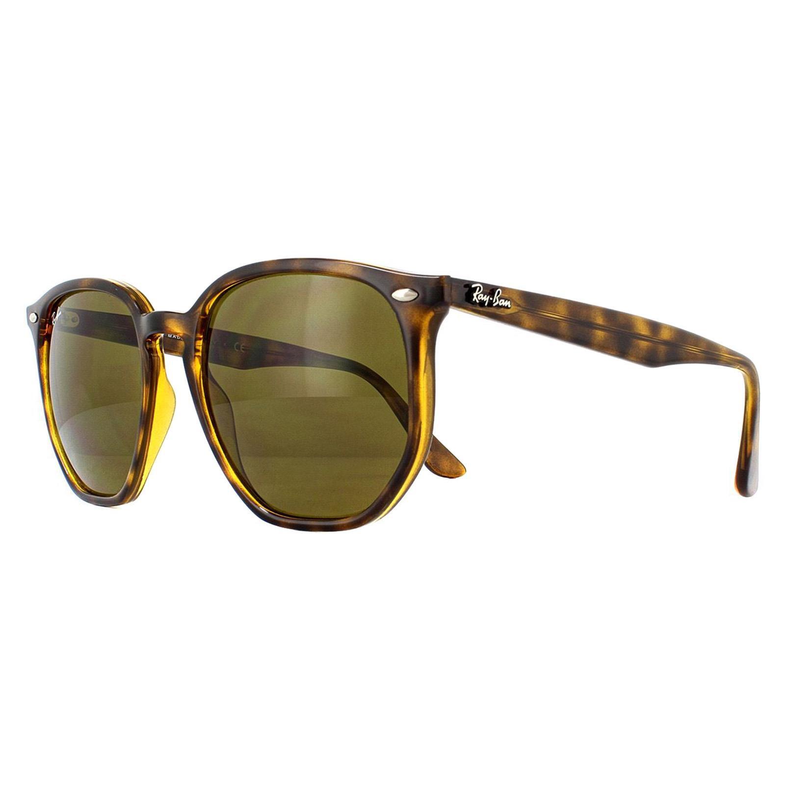 Ray-Ban Round Unisex Havana Brown B-15 Sunglasses 2/4