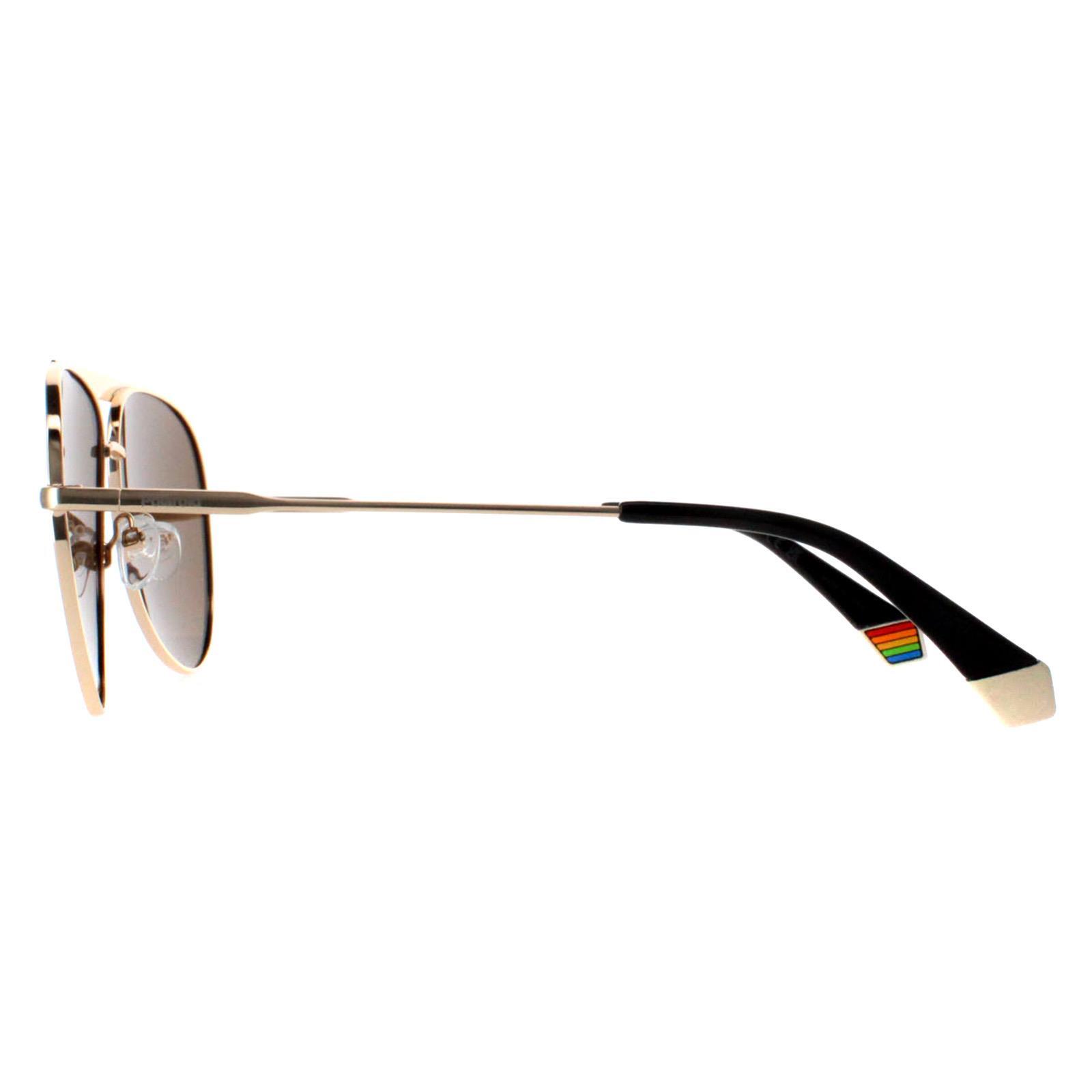Lunettes de soleil Unisexe Polaroid PLD-6200-S-X-Y3R Dégradées 3/4