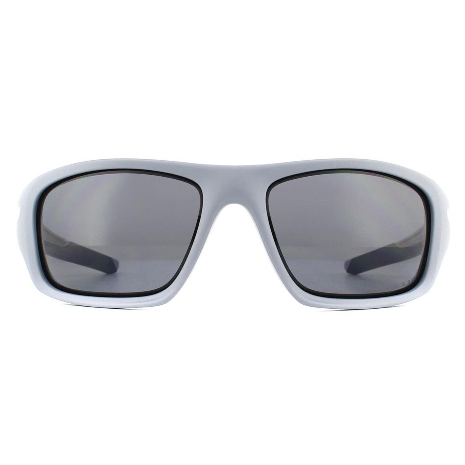 OAKLEY Oakley Wrap Mens Matte Fog Grey Polarized Sunglasses