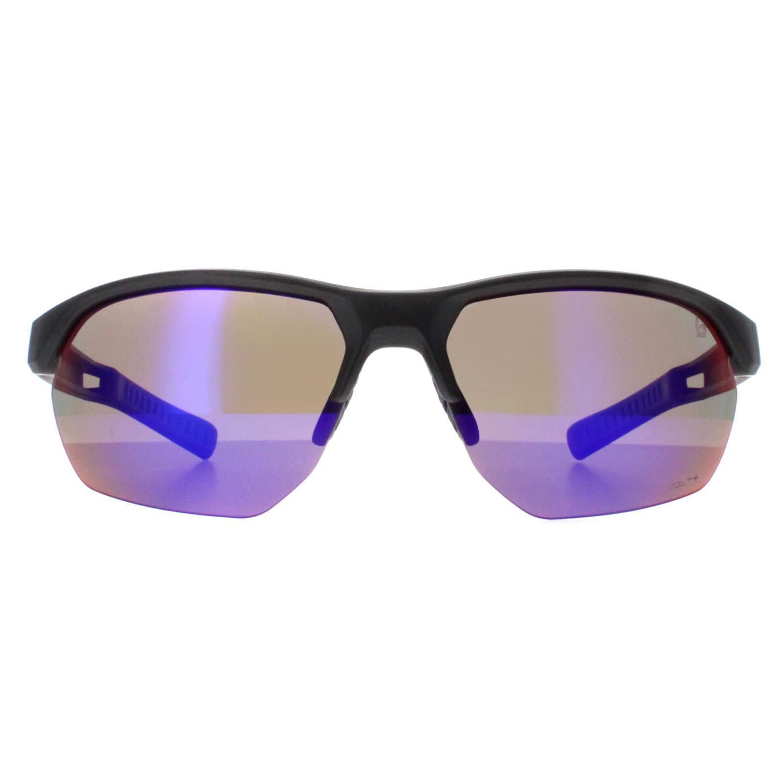 BOLLÉ Bolle Sport Unisex Matte Titanium Volt+ Ultraviolet Polarized Victus