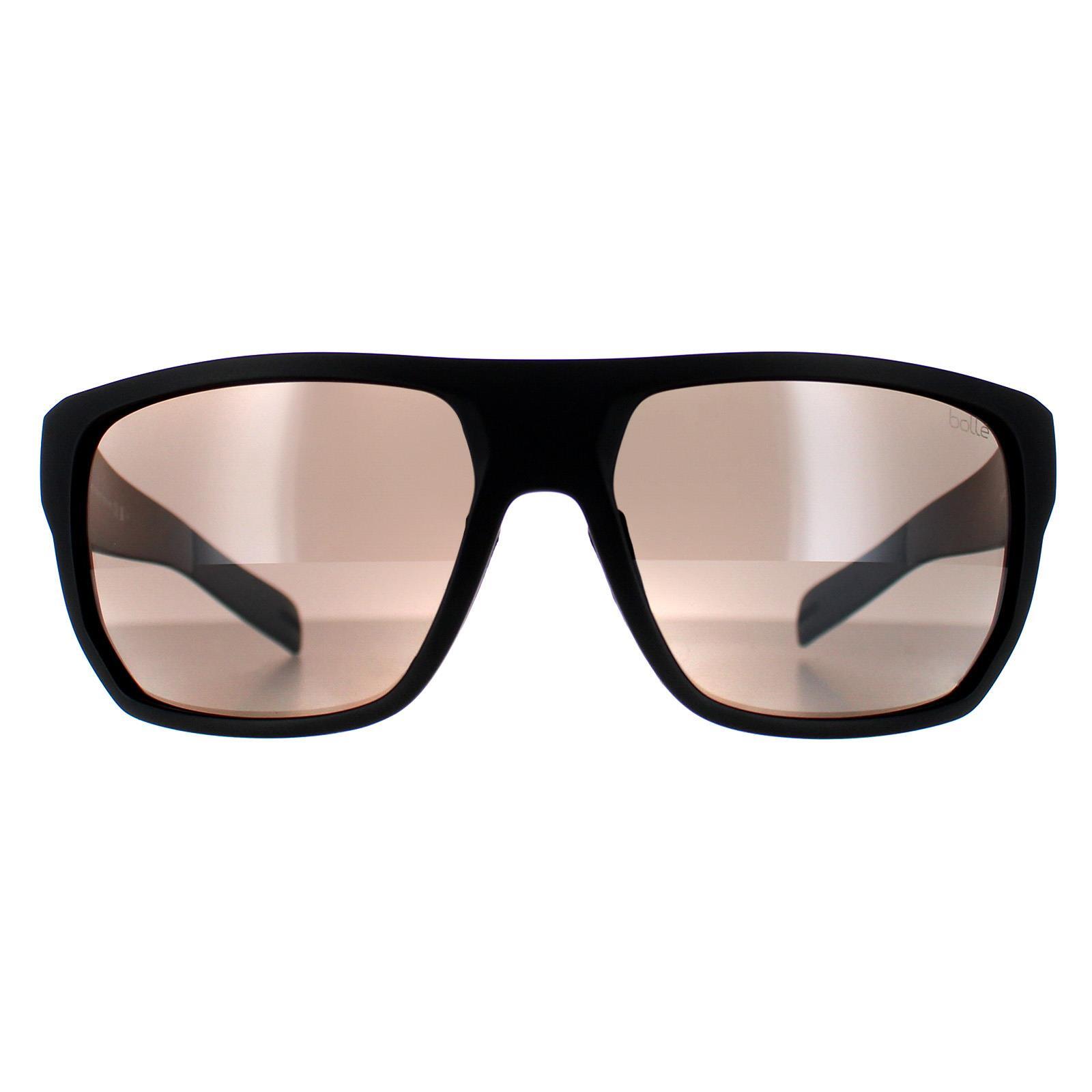BOLLÉ Bolle Wrap Unisex Matte Black Volt+ Gun Polarized Vulture