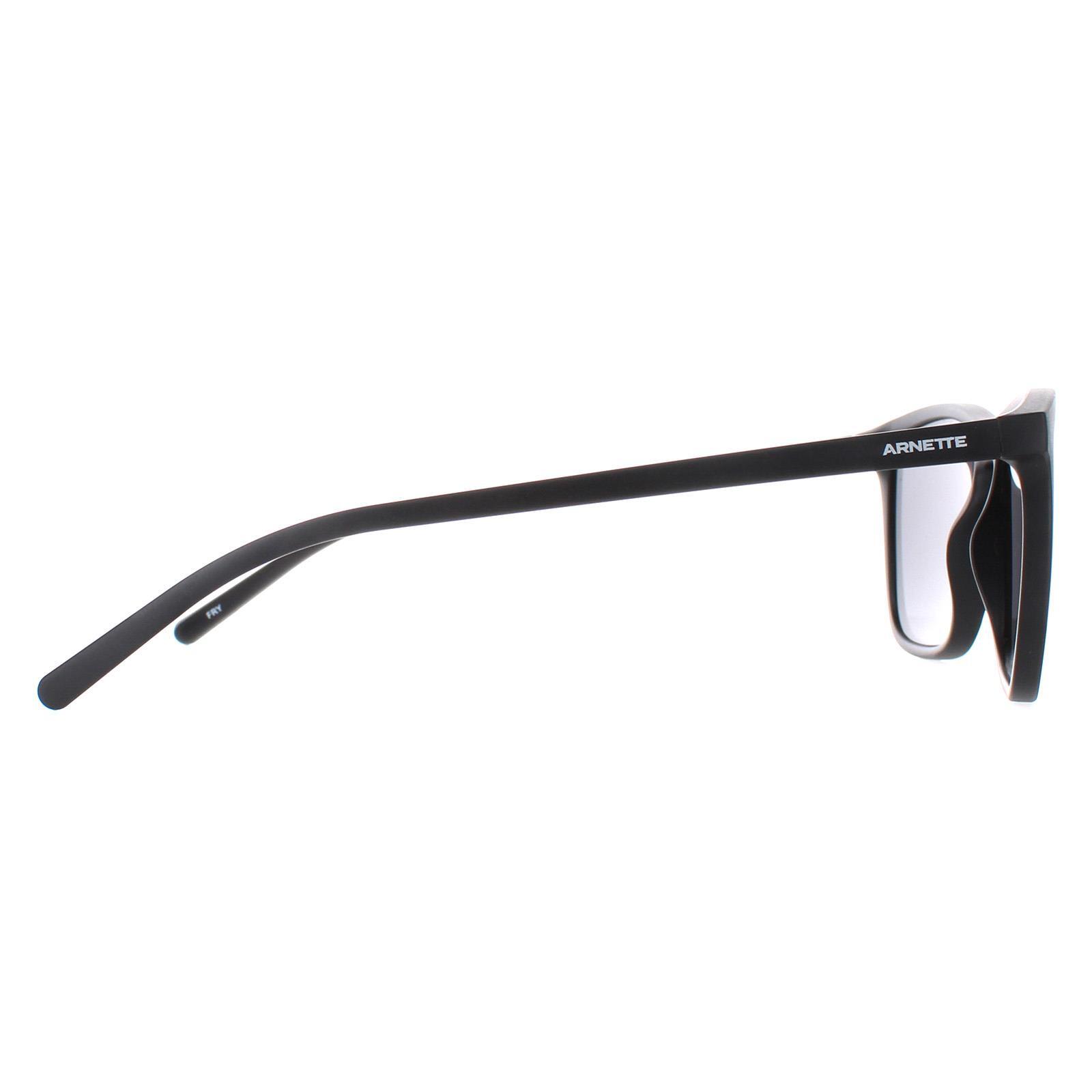Arnette Square Unisex Matte Black Dark Grey AN4301 Fry 4/4