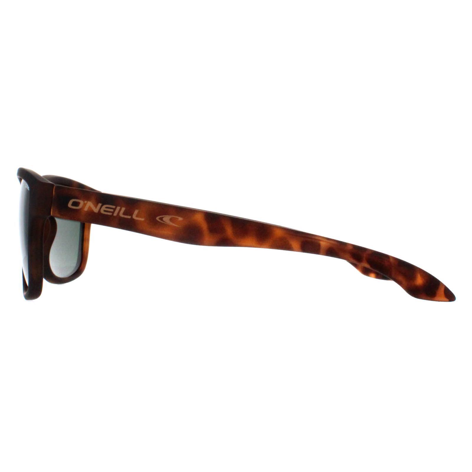 O'Neill Oval Mens Matte Tortoise Green Polarized Coast 3/4