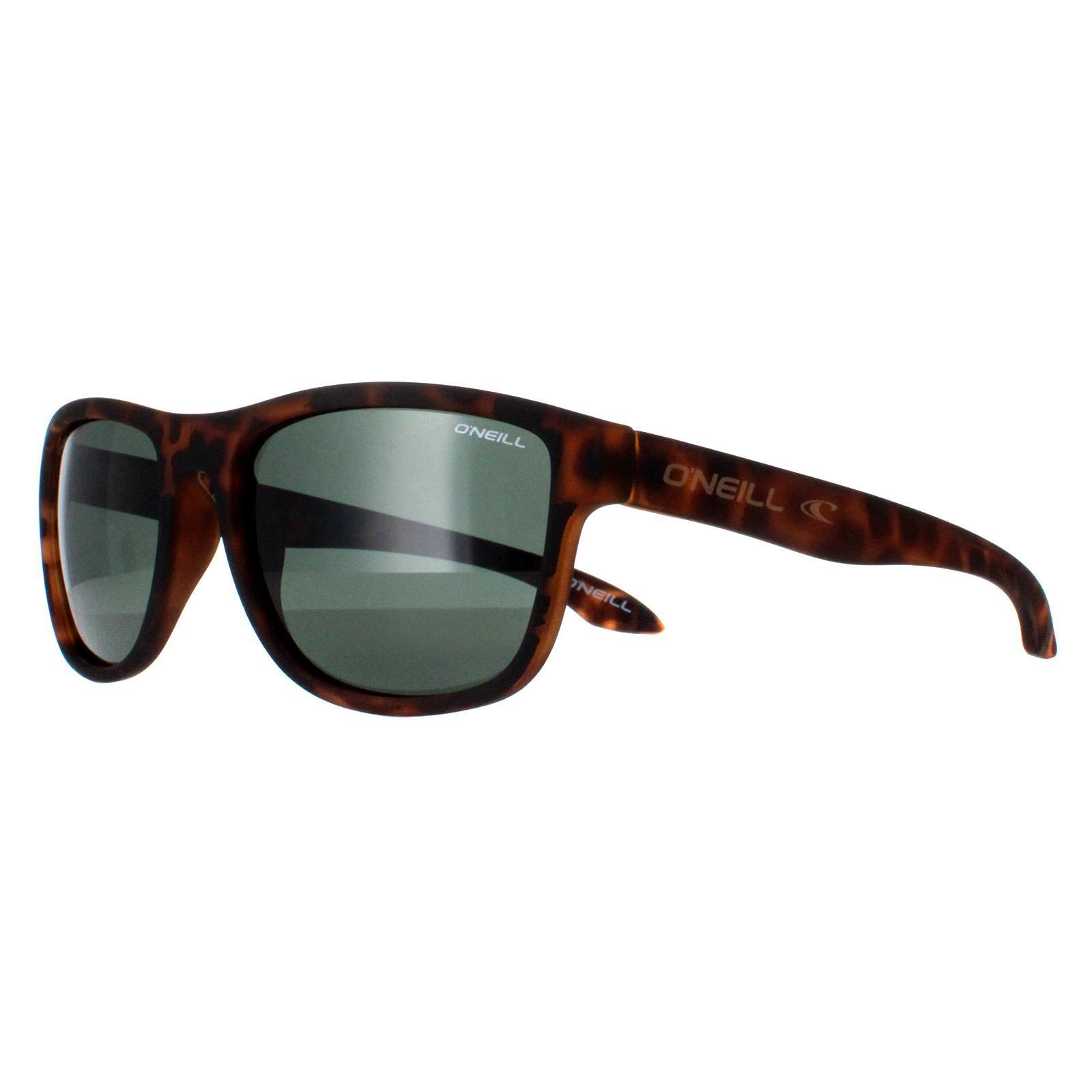 O'Neill Oval Mens Matte Tortoise Green Polarized Coast 2/4