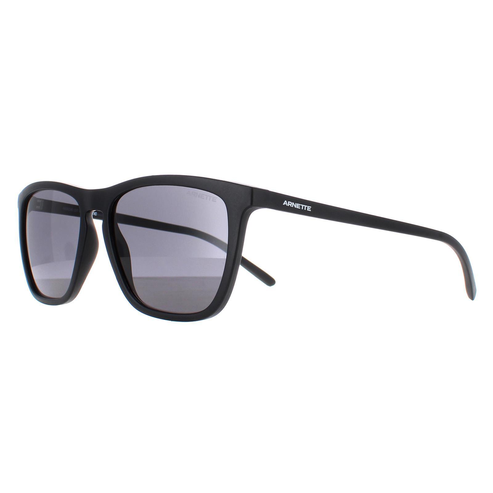 Arnette Square Unisex Matte Black Dark Grey AN4301 Fry 2/4
