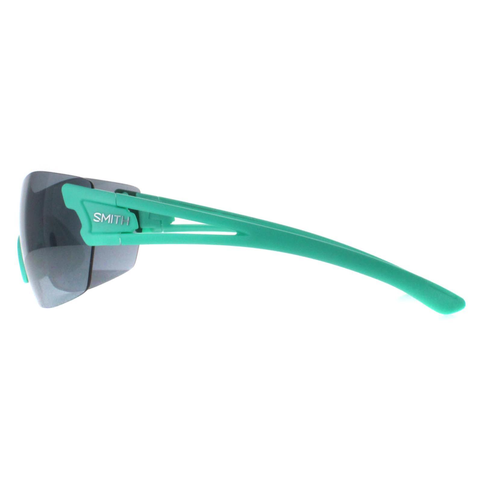 Smith Sport Womens Green Silver Pivlock Asana/N 3/4