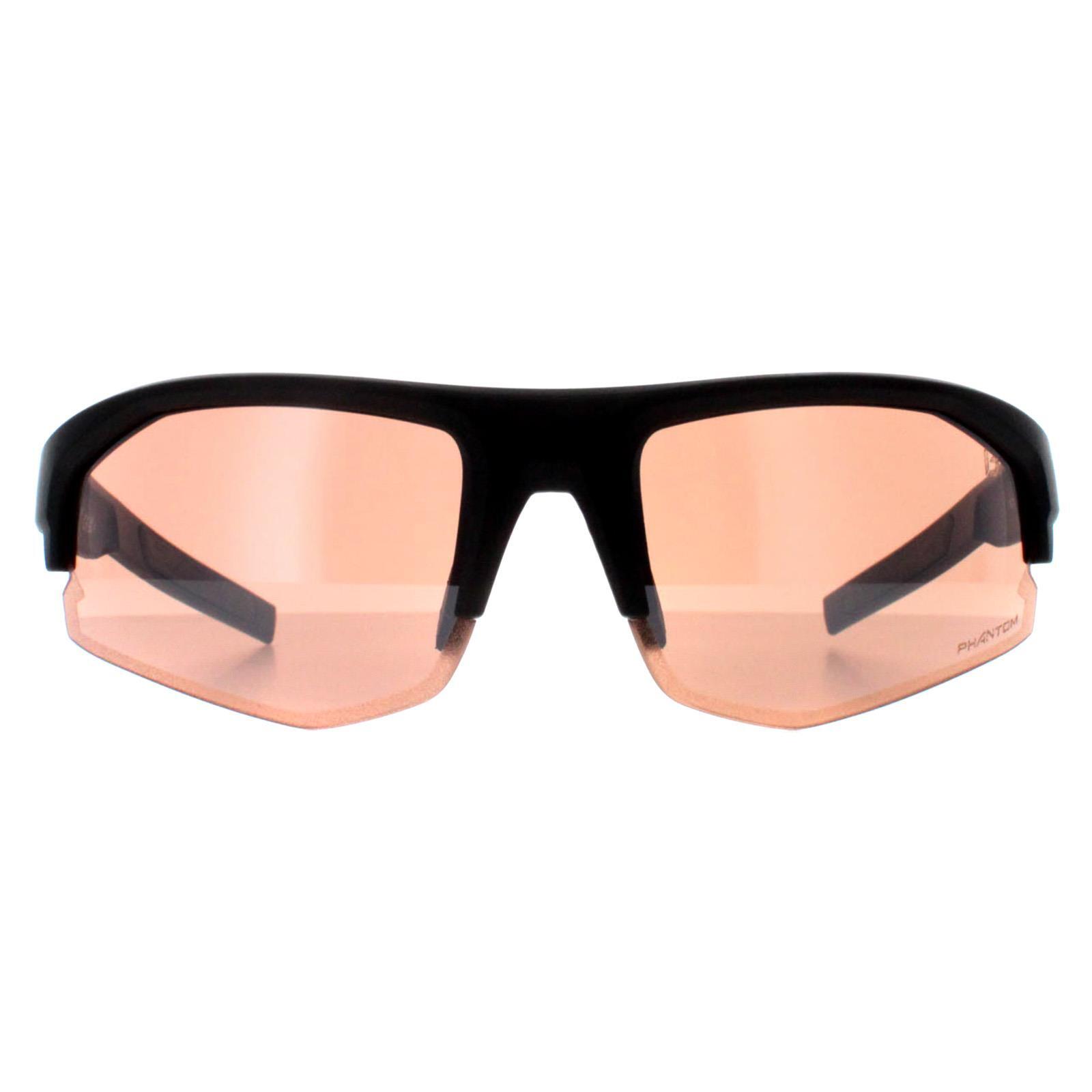 BOLLÉ Bolle Semi Rimless Mens Matte Black Phantom Brown Gun Photochromic Bolt 2.0