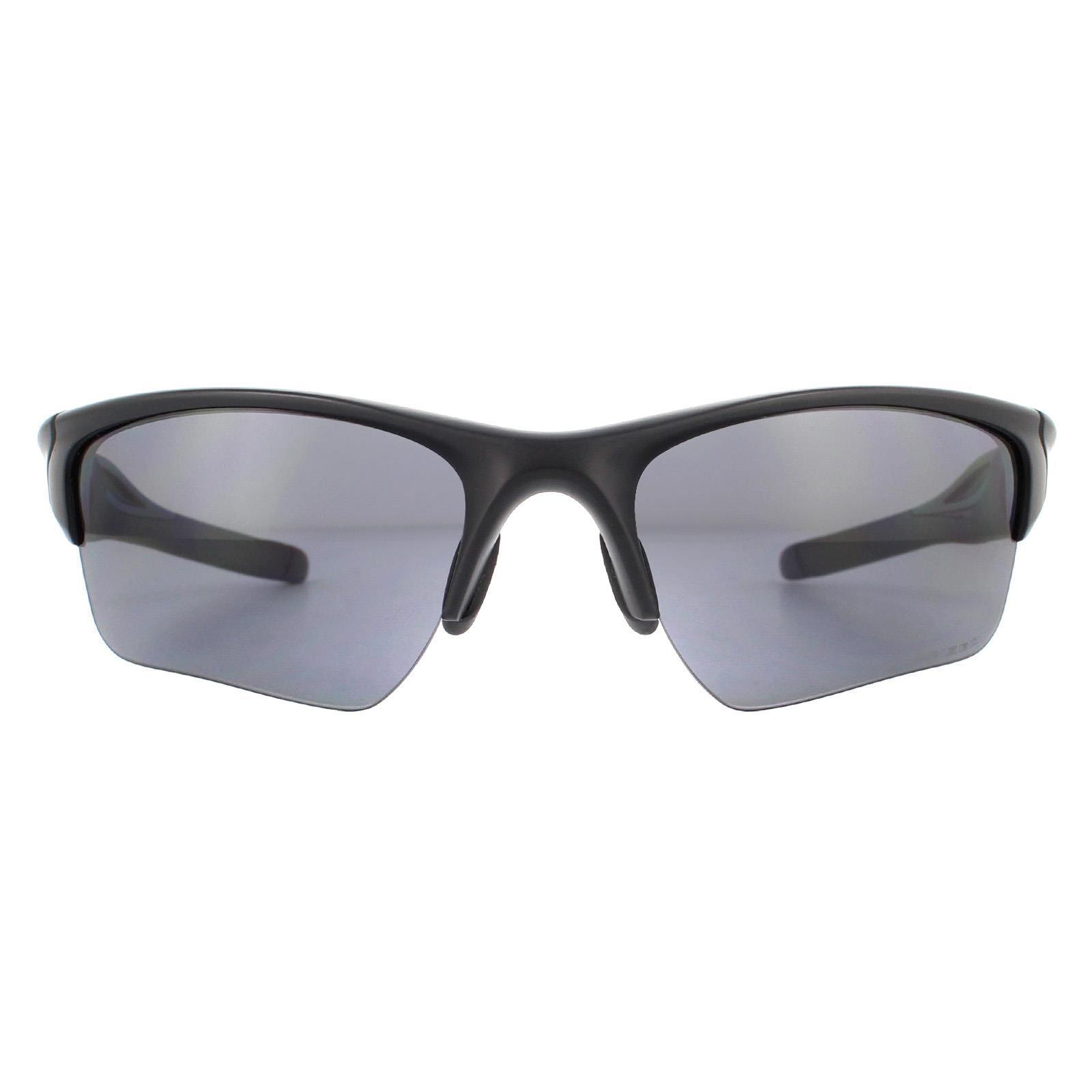 OAKLEY Oakley Sport Mens Matte Black Grey Polarized Sunglasses