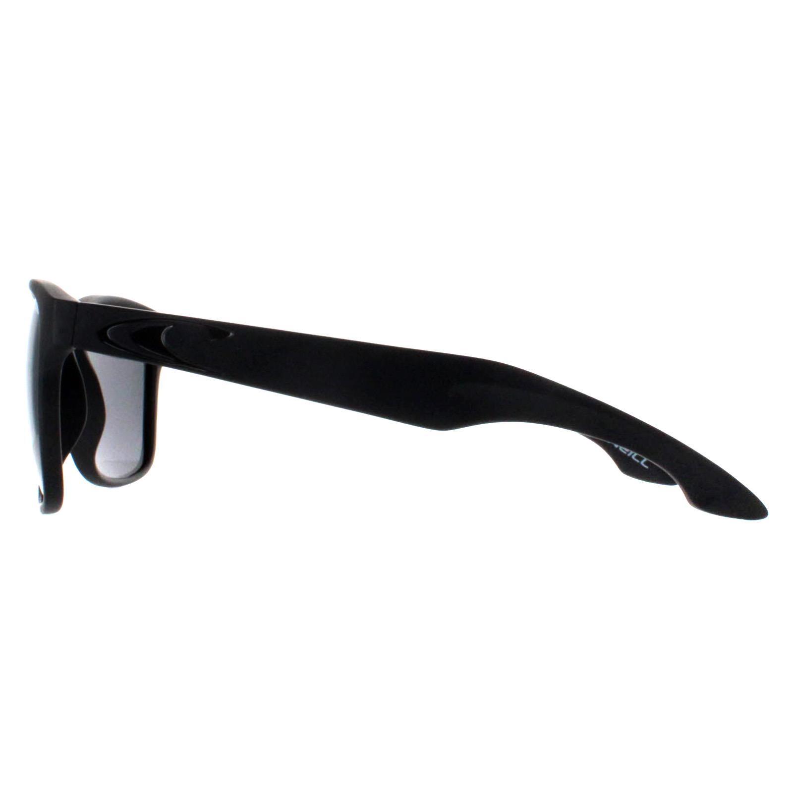 O'Neill Square Mens Matte Black Grey Polarized Shore 3/4